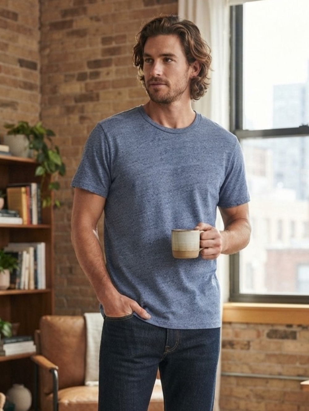Marine Layer classic crewneck t-shirt